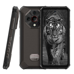  Ulefone Armor X16, 6 Go + 128 Go, vision nocturne, téléphone robuste IP68/IP69K, écran 6,56 pouces, Android 15, MediaTek Helio G91 Octa Core, réseau : 4G, NFC, OTG (Wasteland Shadow)